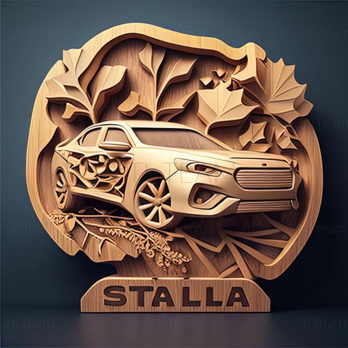 3D model Subaru Stella (STL)